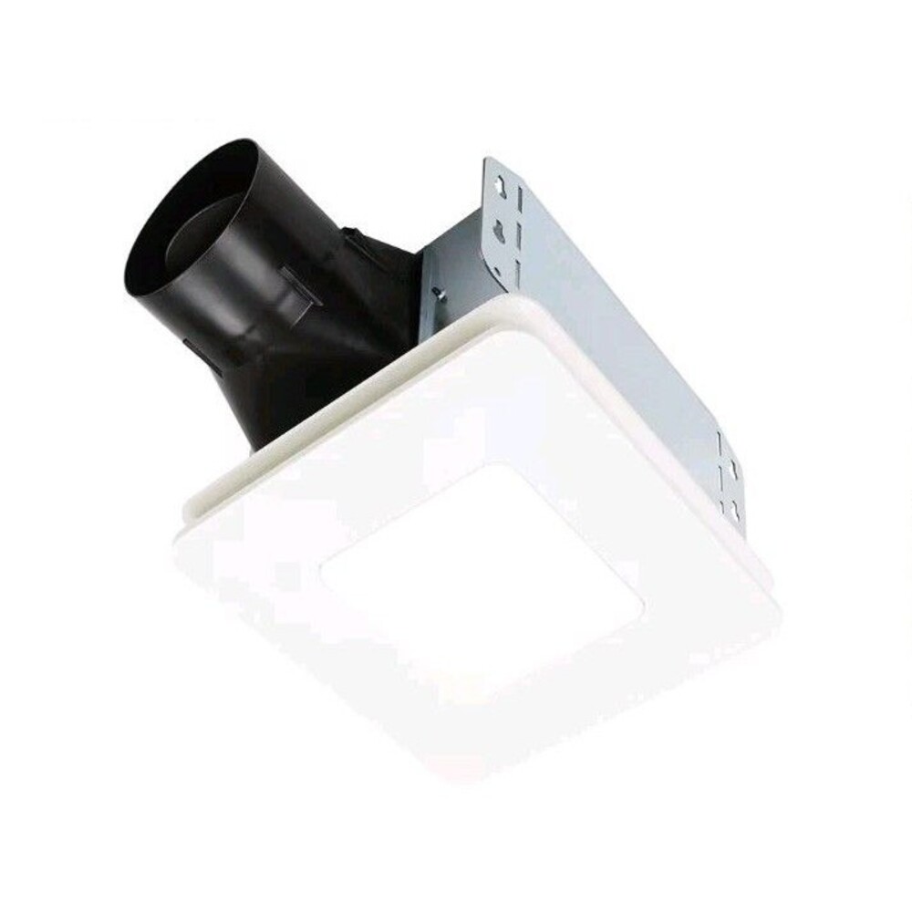 Broan Fan/LED Light Nutone Bathroom Exhaust Fan 0.9 Sones 60 CFM